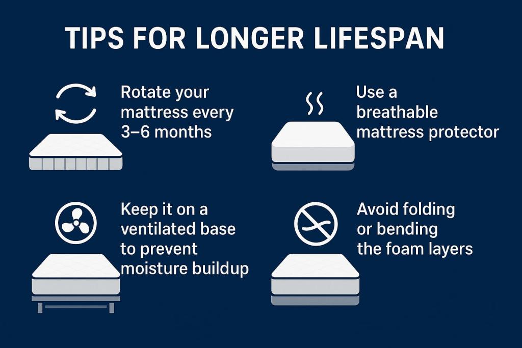 small double mattress memory foam