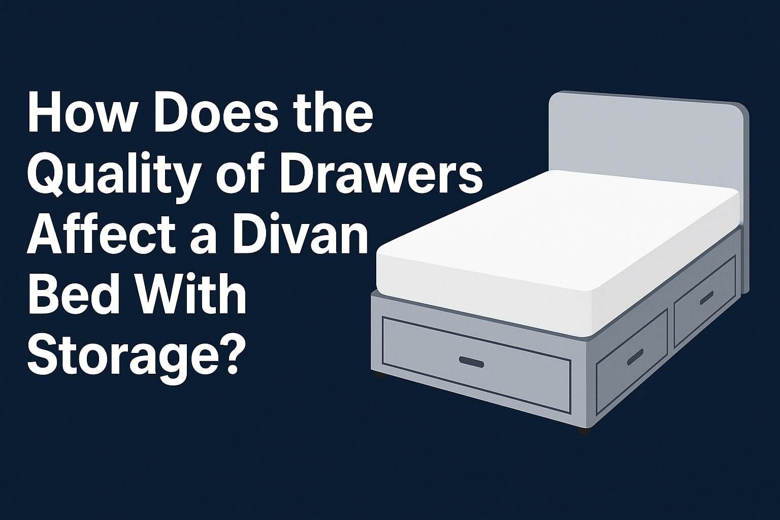 divan bed with storage drawers