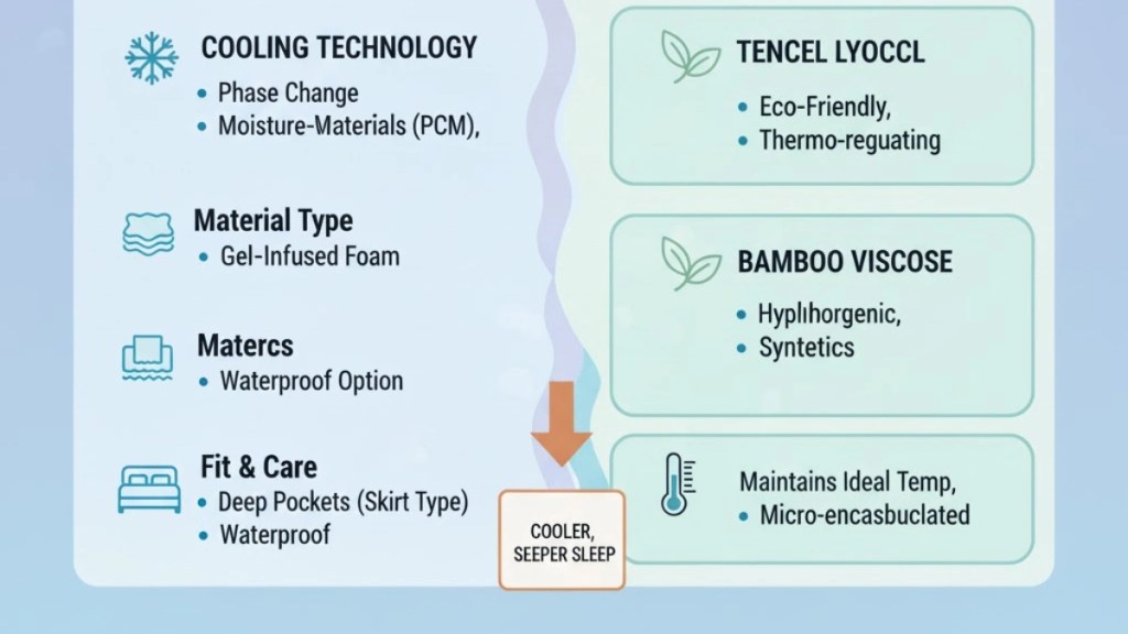 How to Choose the Right Cooling Mattress Cover