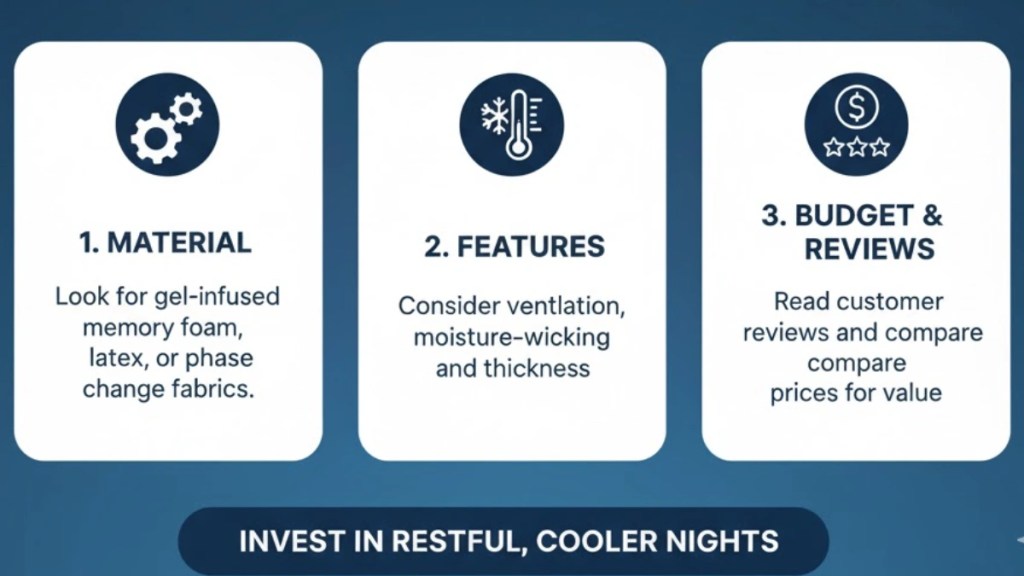 Tips for Buying the Best Cooling Mattress Topper