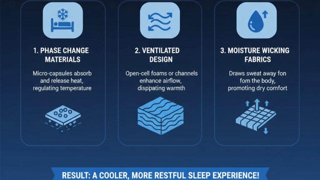How a Mattress Topper With Cooling Works