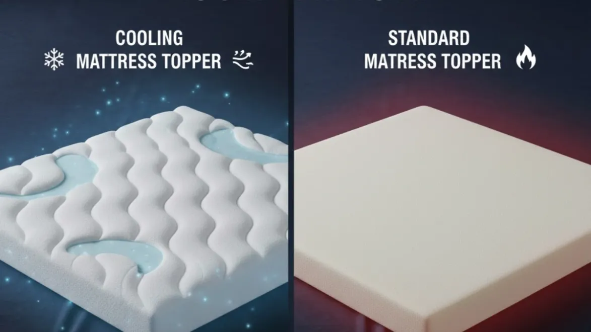 mattress topper with cooling