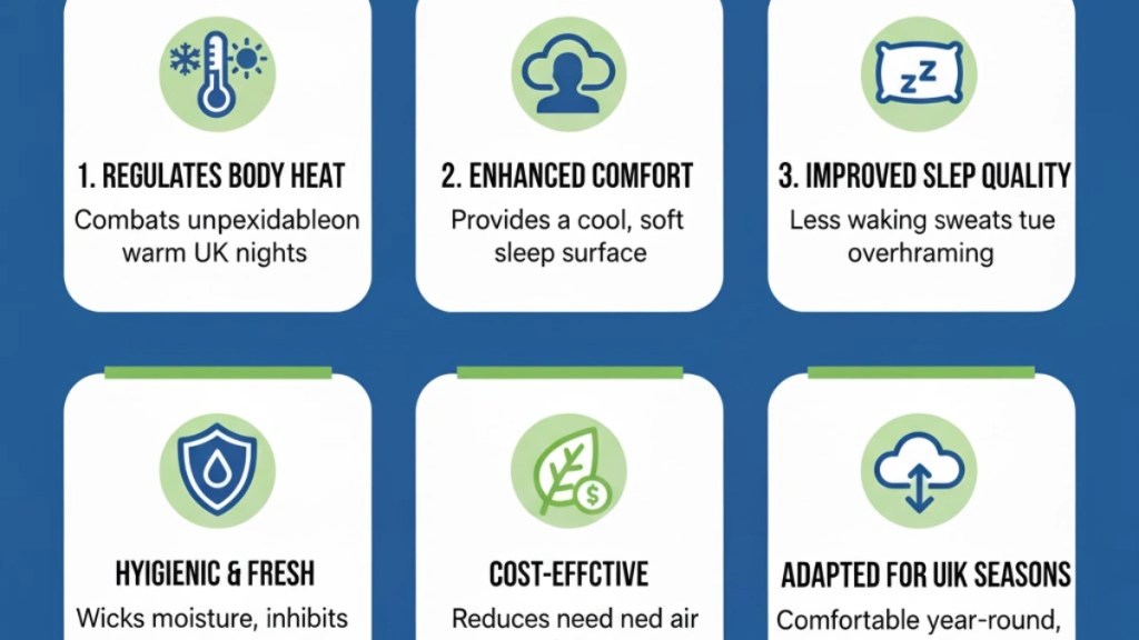 Why UK Sleepers Prefer Cooling Toppers
