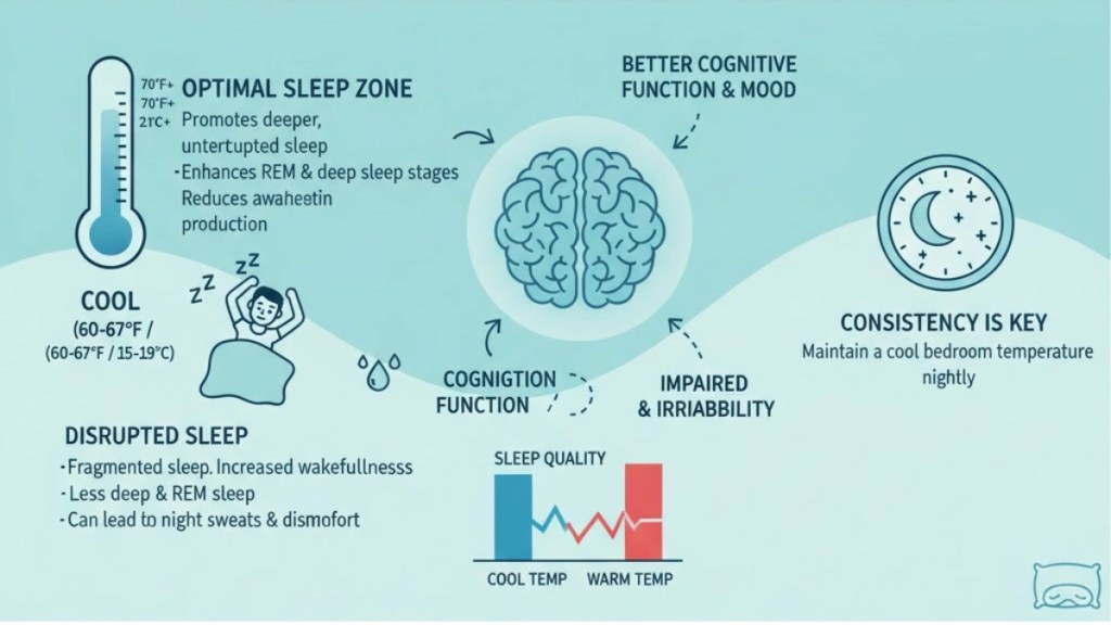 How sleep temperature affects rest