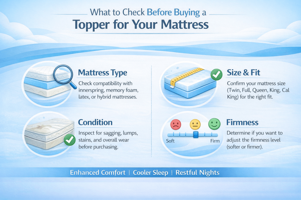 how to select mattress topper for your mattress