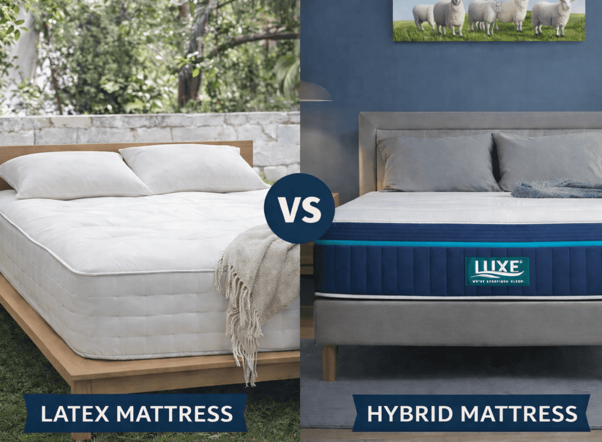 latex vs hybrid mattress
