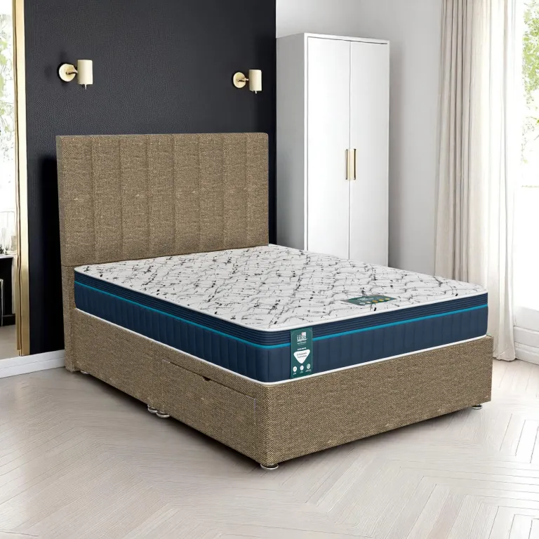 Ascot Stripe Divan-Light