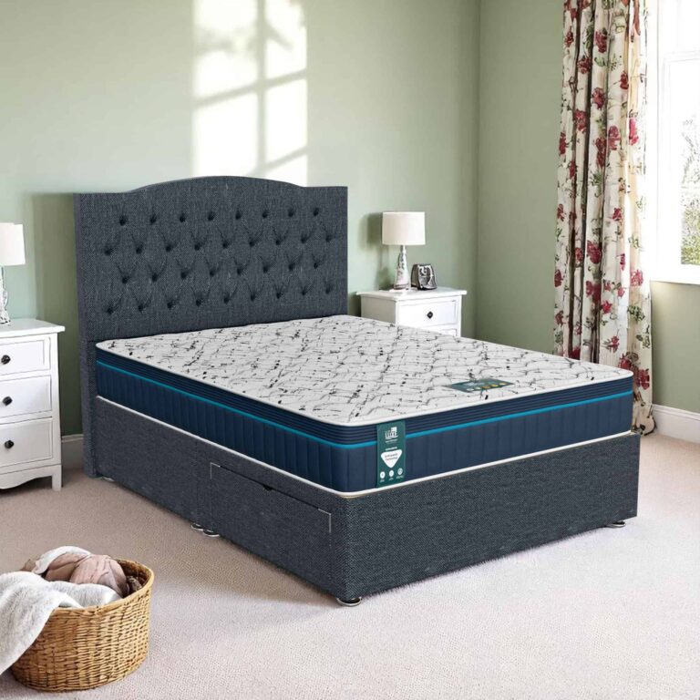 Ascot Tufted Divan-Dark