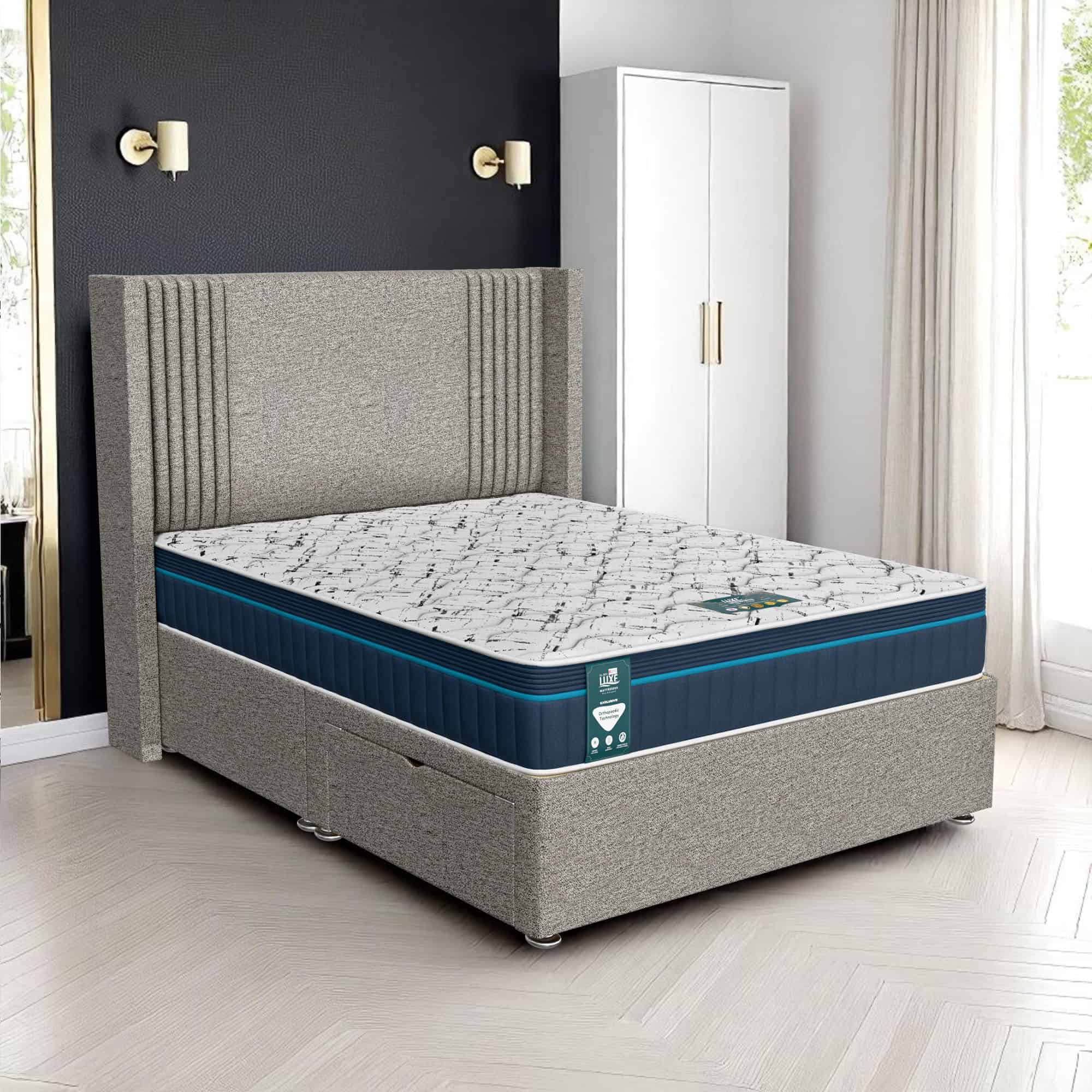 Naples Royal Divan - Naples Cream, Single 90 x 190 cm