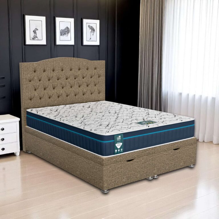 Ascot Tufted Ottoman-Light
