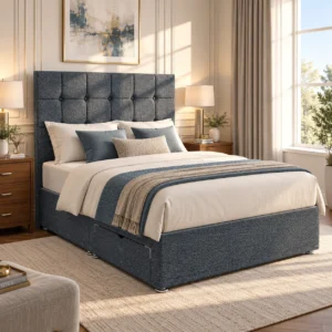 Ascot Cubic Divan-Dark